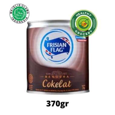Frisian Flag Susu Kental Manis Cokelat 370gr / Susu Kental Manis Cokelat Kaleng