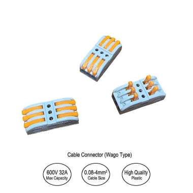 Cable Connector (Wago Type) High Quality Paralel 8