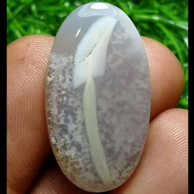 Akik Natural Batu Motif Gambar Sekop Besi Alat Tukang Rumah Unik Antik