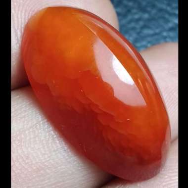 Akik Natural Batu Pandan Kapas Semu Nanas Sutra Merah Lumut OliAntik10