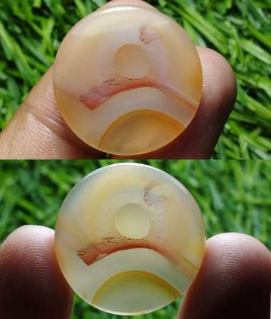 Akik Natural Batu Motif Gambar Telur Hewan Unggas Ayam Bebek UnikAntik
