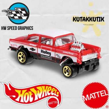 Hot Wheels 55 Chevy Bel Air Gasser Hotwheels