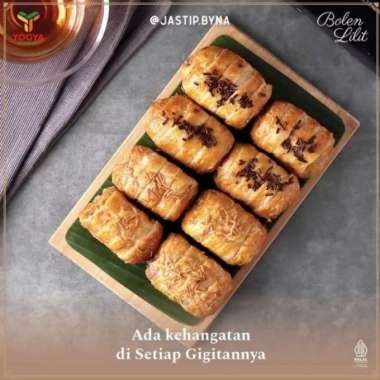 BOLEN LILIT YOGYA | BOLEN PISANG COKLAT KEJU mini isi 8 pcs - Coklat