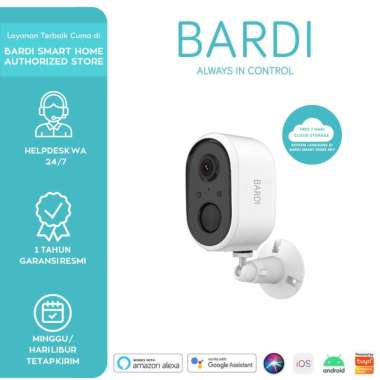 BARDI CCTV With Battery Smart IP Camera Kamera (Surabaya Official) Siren Alarm