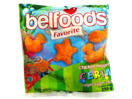 FROZEN BELFOODS 250GR NUGGET CERIA