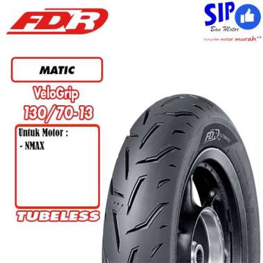 Ban motor matic FDR VeloGrip 130 70 Ring 13 Tubeless Ban Nmax