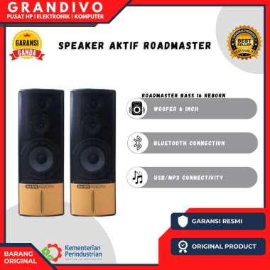 Speaker Roadmaster 16 Reborn Bass Garansi Resmi Roadmaster - Grandivo Bonus Microphone