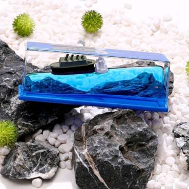 Pajangan Kapal Pesiar Cairan Botol Drift Miniatur Titanic Perahu Multicolor