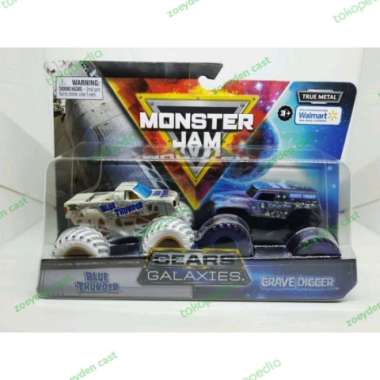 Monsterjam Gears Blue Thunder X Grave Digger Multicolor