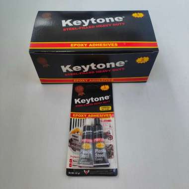Keytone Lem Besi Epoxy Plastik Steel 5 Menit