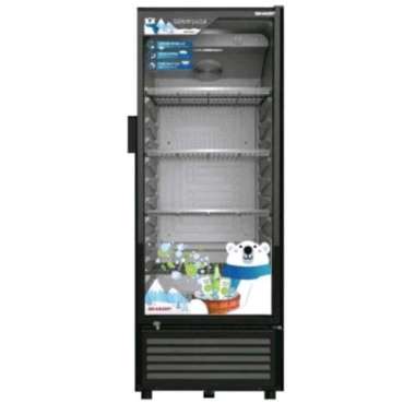 Showcase Sharp SCH-210FS | Kulkas display kaca SCH210 SCH210FS FS 212L