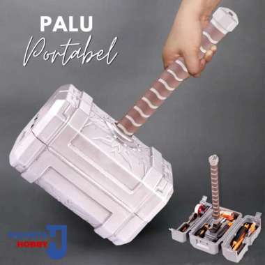 Kotak Penyimpanan Perkakas Rumah Palu Thor Portable Multifungsi