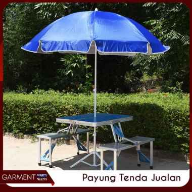 Payung Tenda Jualan besar Bazar Lapak Cafe Anti UV Kokoh Free Tas Payung Warna Warni Bagus PACKING S