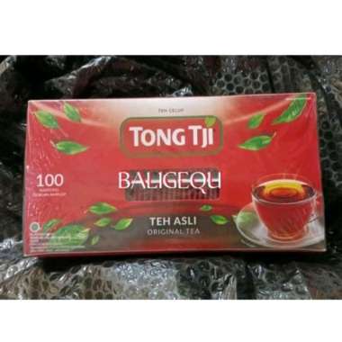 Promo Harga TONG TJI Teh Celup Original Tea Dengan Amplop  per 100 pcs 2 gr - Blibli