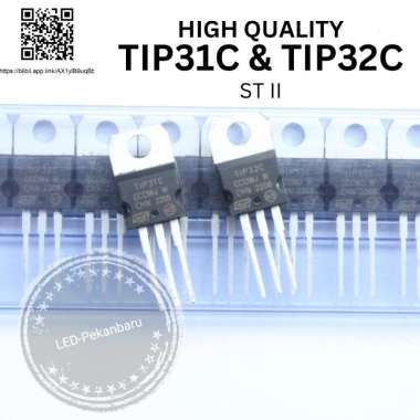 TRANSISTOR TIP31C TIP32C TIP31 TIP32 TIP 31 32 TR FINAL ST II TO-220 TIP31C