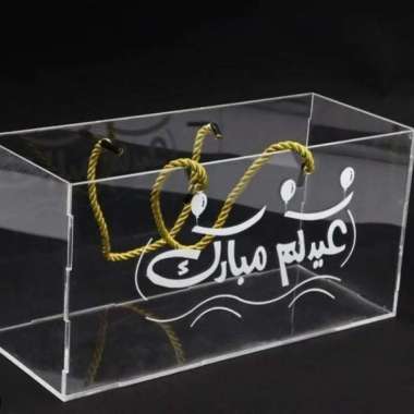 akrilik tas bag box ramadhan mubarak hampers kotak