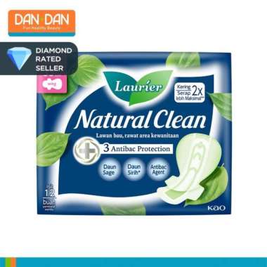 Laurier Natural Clean Wing 35Cm 12P