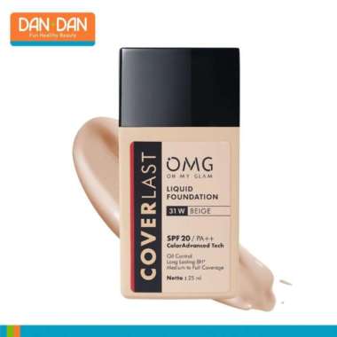 OMG Coverlast Liquid Foundation 25ml 31W Beige