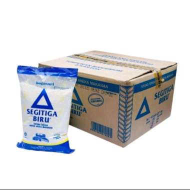 Tepung Terigu Segitiga Biru 1kg 1Dus (12pcs)