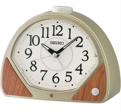 Jam Weker / Beker Seiko QHK057 QHK057G Original
