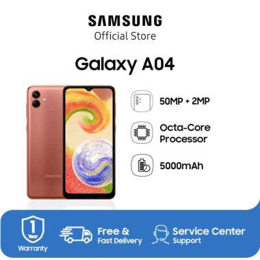 Samsung Galaxy A04 4/64 NEW BARU No Repack
