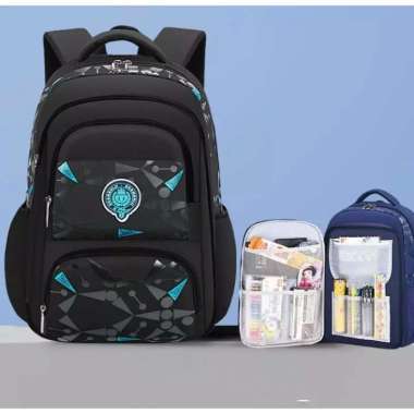 Tas Sekolah Anak Laki-laki Ransel Remaja ABG Kulkas Backpack School Import Tas Kulkas SD-SMP-SMA Wat