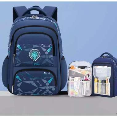 Tas Sekolah Anak Laki-laki Ransel Remaja ABG Kulkas Backpack School Import Tas Kulkas SD-SMP-SMA Wat