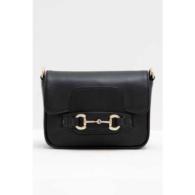 Berrybenka - Tas Selempang Wanita Sofia Rulla Sling Bag ONE SIZE Black