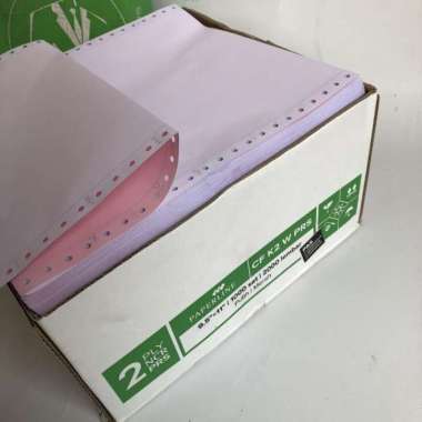 Continuous Form 2 PLY PRS kertas komputer Paperline K2 PRS