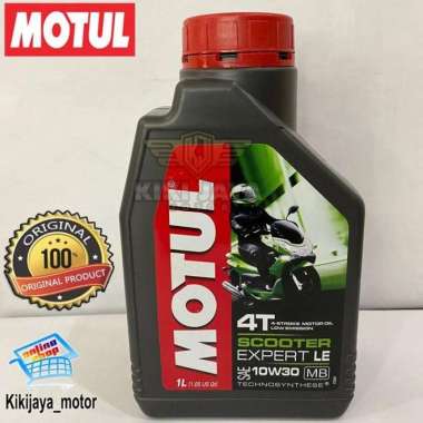 OLI MOTUL SCOOTER EXPERT LE 10W30 1 L NMAX PCX AEROX VARIO 125 150