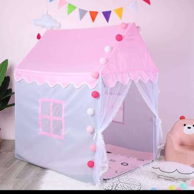Mainan Tenda Princess Anak Model Rumah / Tenda Castle / New Tenda Princess Jumbo Princess Rumah Pink