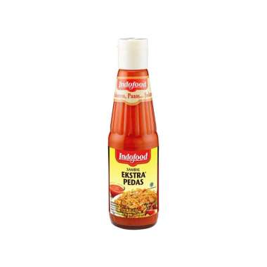 Saus Sambal Indofood Ekstra Pedas dan Tomat Botol 275mL Ekstra Pedas 135mL