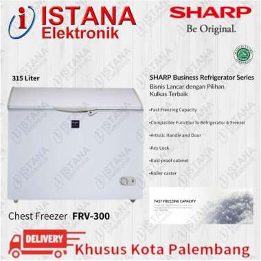 SHARP CHEST/BOX FREEZER 315 LITER FRV-300