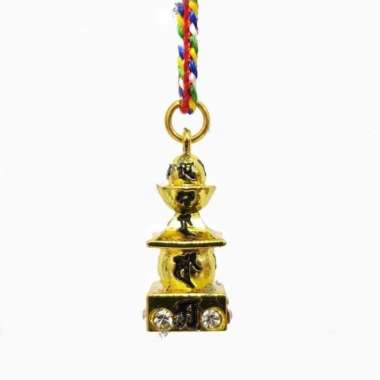 Liontin Keberuntungan Pagoda Five Elements Pagoda Lima B