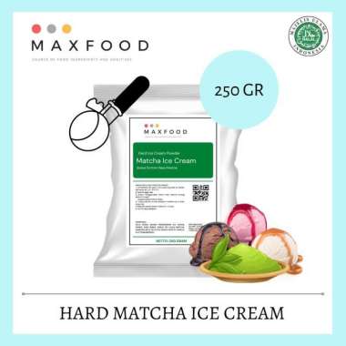 250 GR HARD ICE CREAM MATCHA / BUBUK ES KRIM RASA GREEN TEA