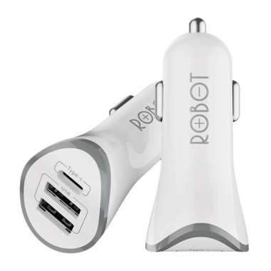 ROBOT RTC08 4.8A 3PORT CAR CHARGER