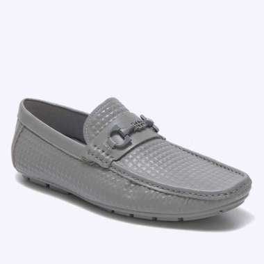 EM11 SEPATU EVERBEST SLIP ON LOAFER PRIA ORIGINAL PANSUS KULIT ABU-ABU