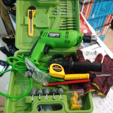PAKET MESIN POTONG KAYU MESIN BOR TEMBOK DAN MESIN PROFIL TRIMMER RYU