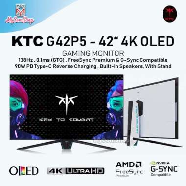 KTC G42P5 42" OLED Gaming Monitor 4K UHD 138Hz 0.1ms Anti-Glare