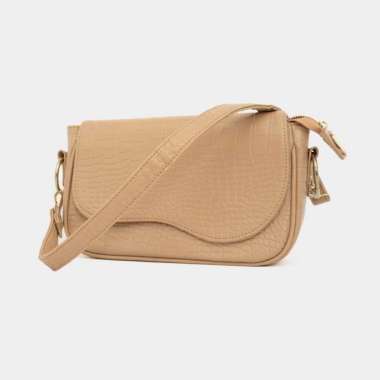 Mivasoo - Alexa Bag (Croco - OffWhite - Nude) Nude