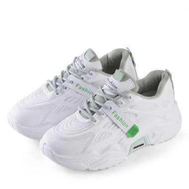 MIVASO Style Elle Sepatu Wanita Sneakers Olahraga 38 Green