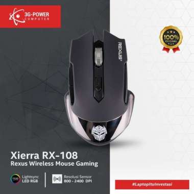 Rexus Xierra RX108 / RX-108 Wireless Gaming Mouse