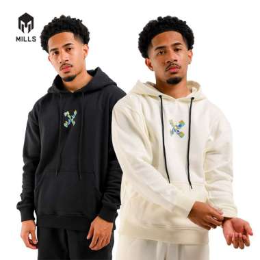 MILLS Jacket Olahraga Cross Hoodie 2.0 31006 XXL Off White