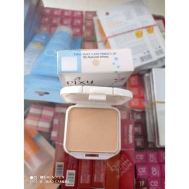Refil bedak Pixy UV Whitening Two Way Cake 100% Original 05 Natural White