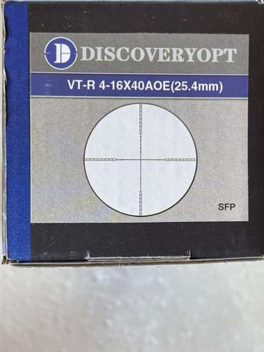 teleskop discovery VTR 4-16x40 AOE pakai lampu murah
