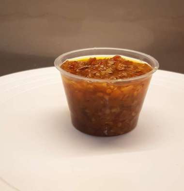 SAMBAL BAWANG EXTRA PER CUP / SAMBAL BAWANG HOME MADE PER CUP 85 GR SAMBAL BAWANG PER CUP