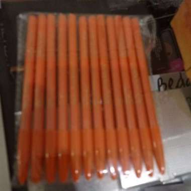 Pensil alis juss mist / eye brow just miss hitam coklat Coklat, tempat oren