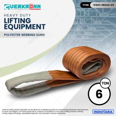 Webbing Sling Polyester 180MM/6T - Verkronn 4 Meter
