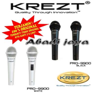 mic krezt pro 9900 krezt pro9900 kabel 2 warna original garansi resmi
