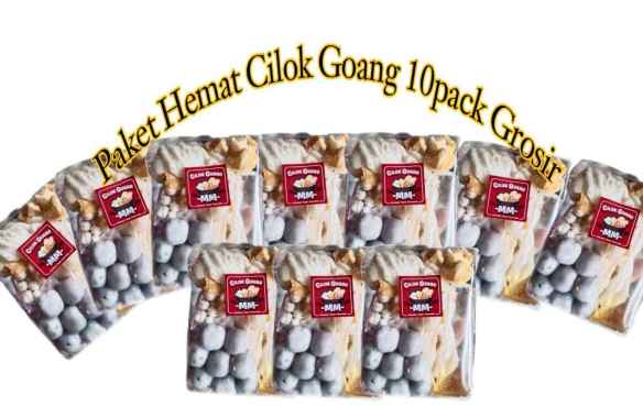 Baso Aci Goang Cilok Kuah Komplit Paket Grosir 10 Pack